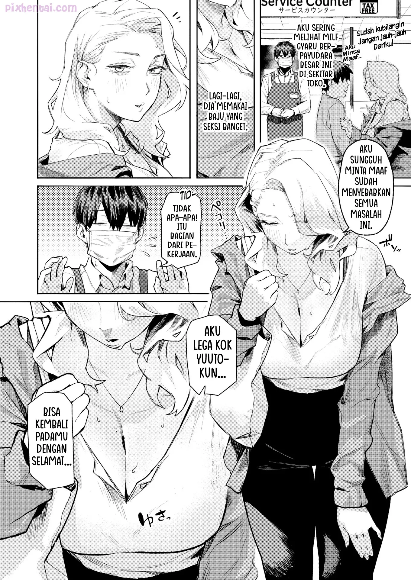 Komik hentai xxx manga sex bokep Omise de au Onna I wanna be pampered by this hot MILF 2